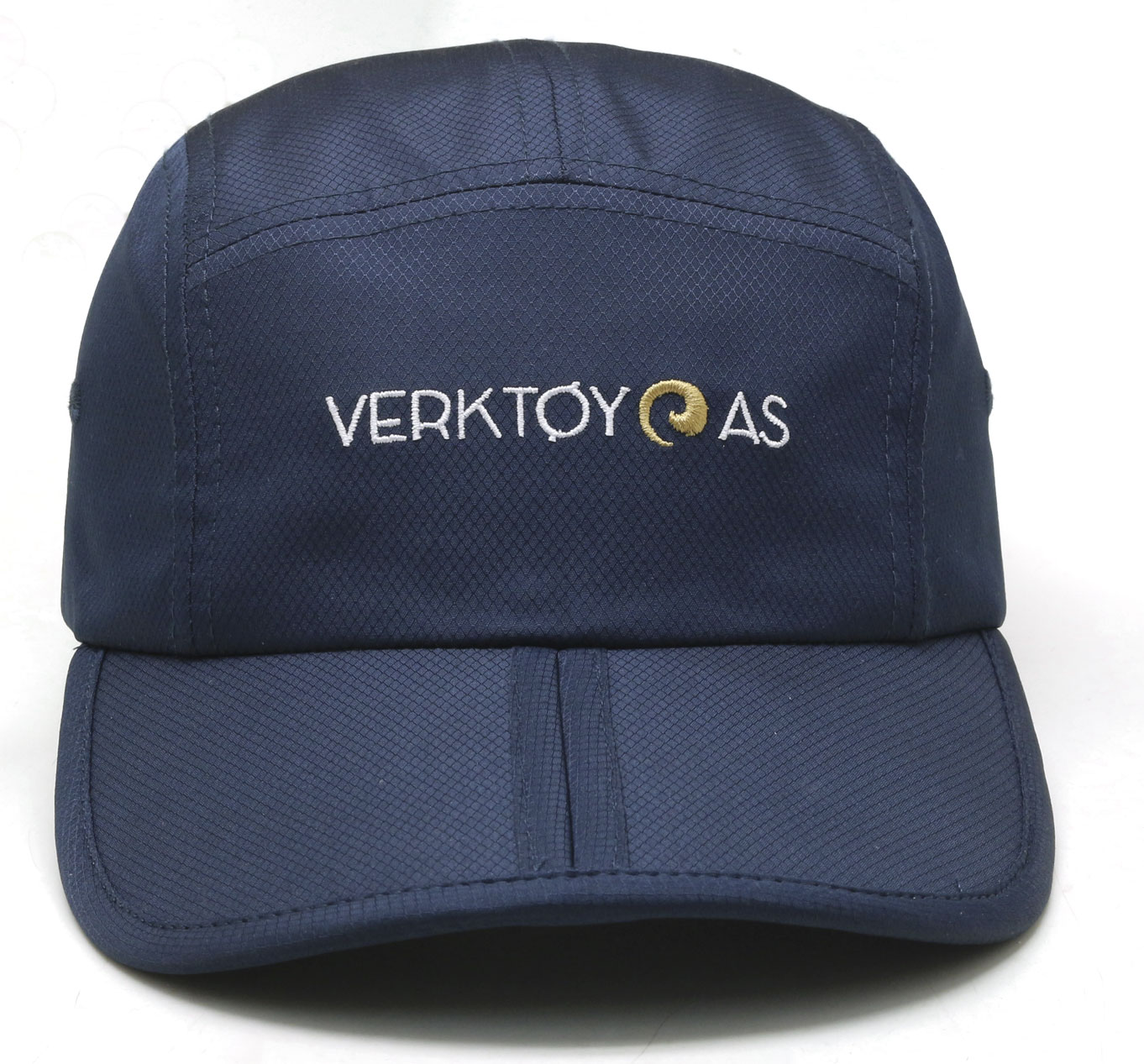 Caps foldbar med verktøy as logo, blå