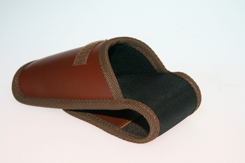 Accent skinnfutteral støthøvel