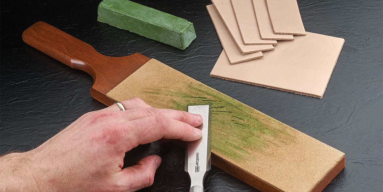 Lærstropp m/skaft 25x7,5cm