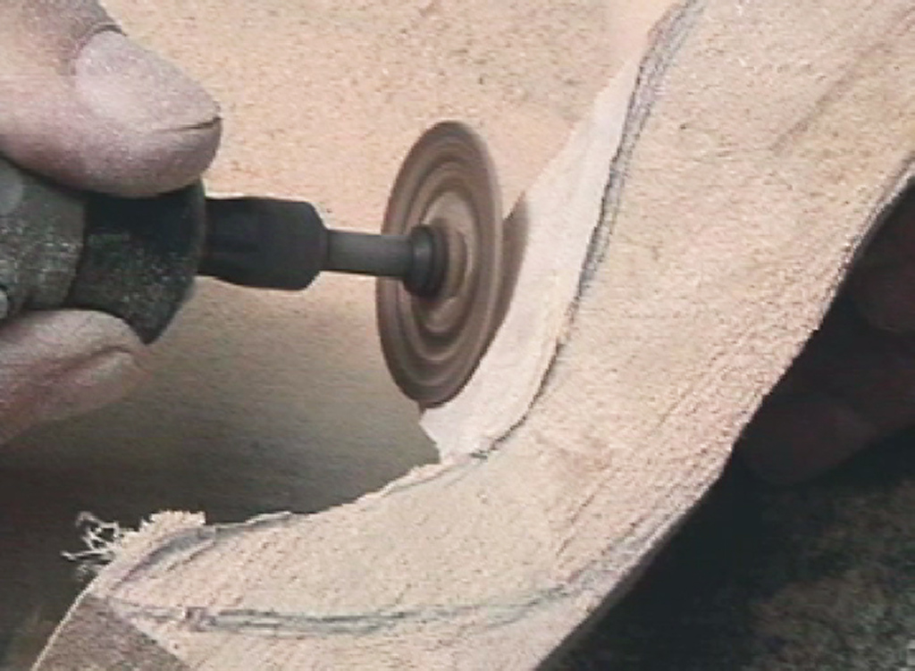 Duragrit skive buet ø32mm K60 MSW60