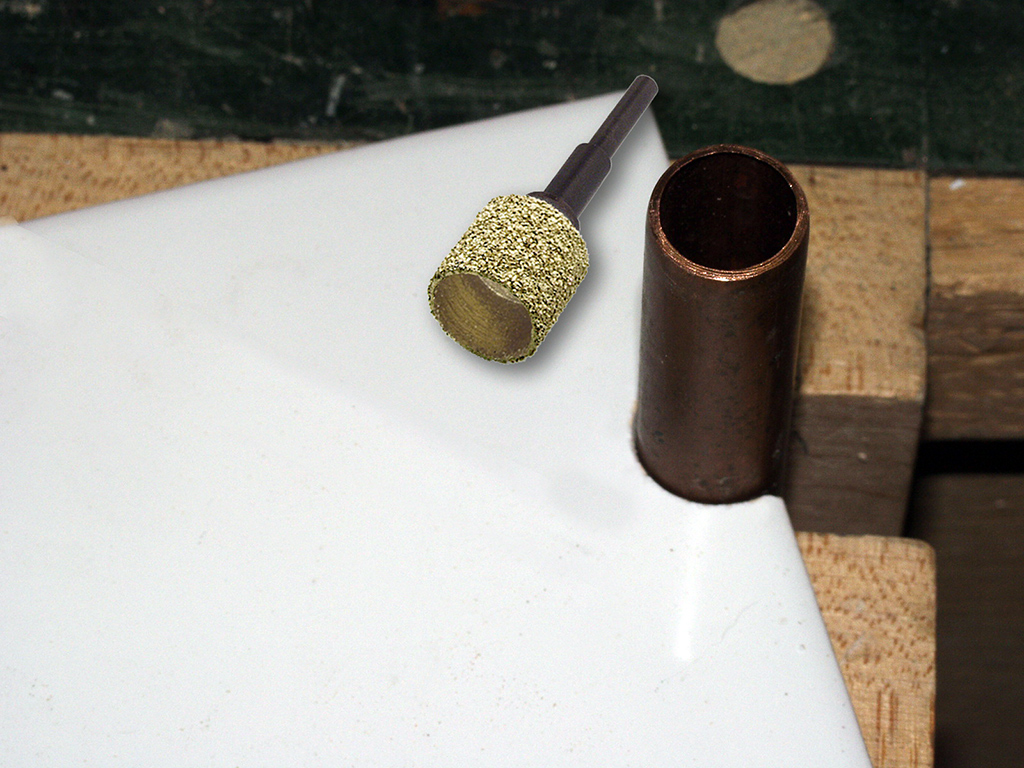 Duragrit sylinder ø12,7mm K80 HT280