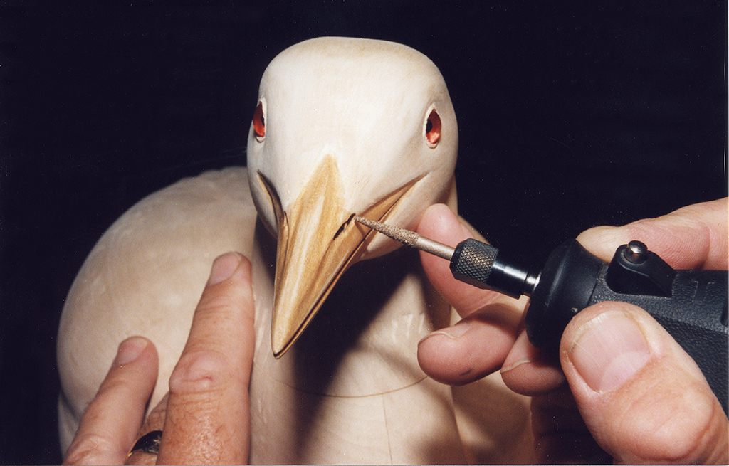 Duragrit spiss konisk ø3,2mm K80 PB8