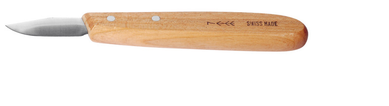 Treskjærerkniv Kerb 7 buet