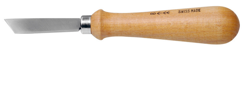 Treskjærerkniv Kerb 8 kraftig rett