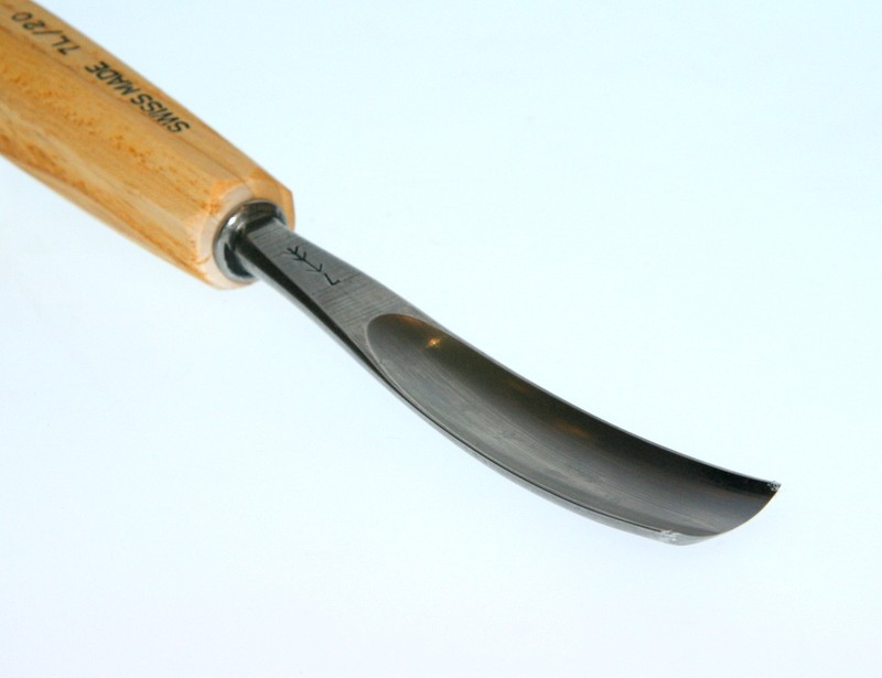 Treskjærerjern PF7L20 lang bøy