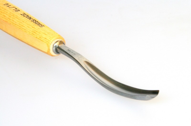 Treskjærerjern PF8L10 lang bøy