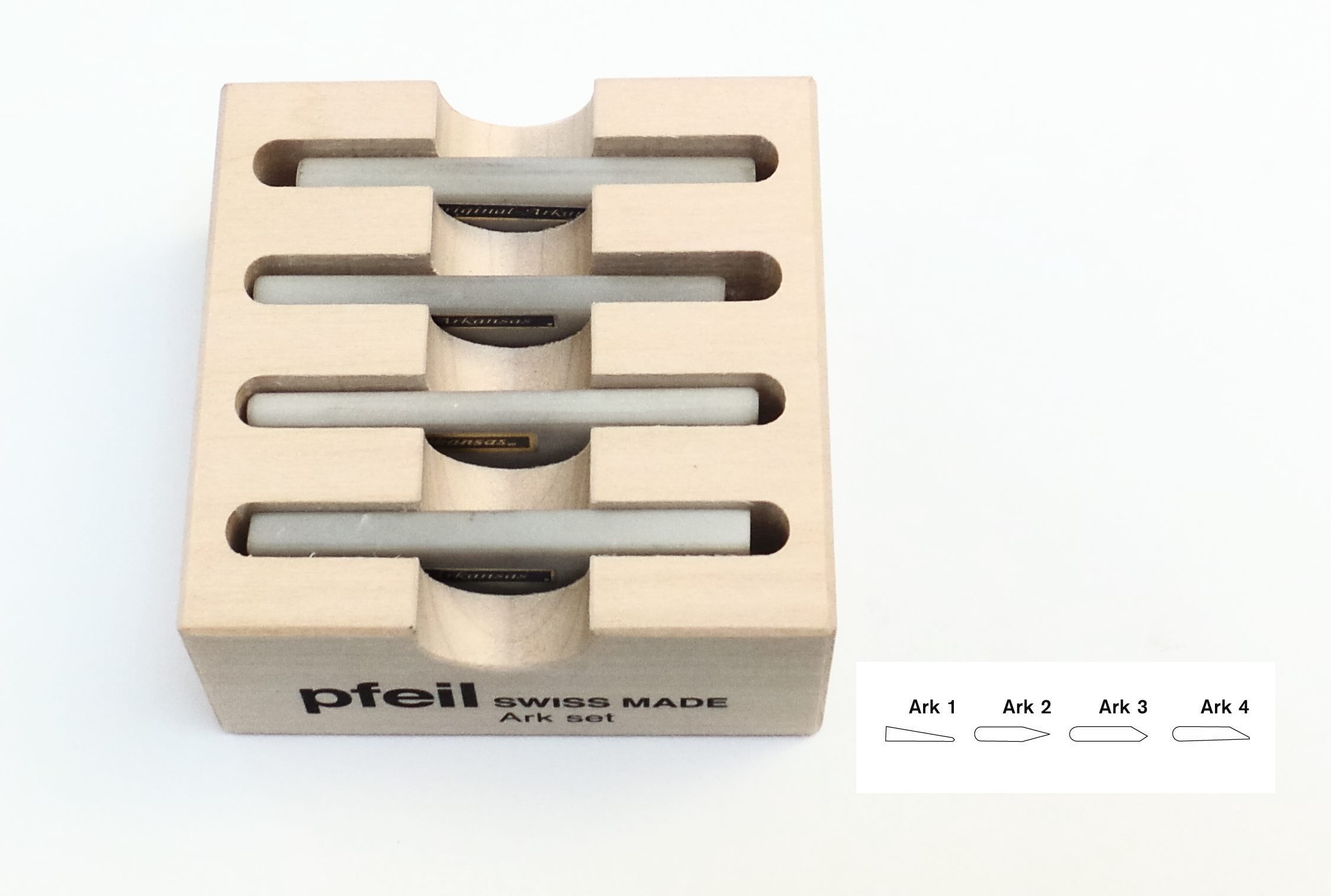 Arkansas brynesett 4stk 60x25