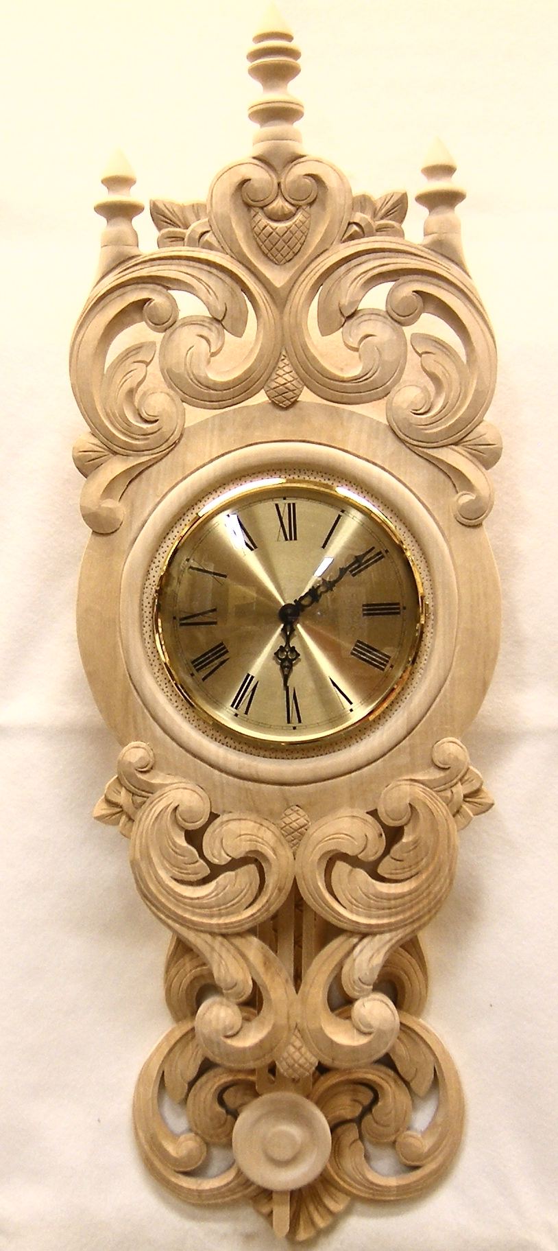 Tegning veggur snurr 2del90x30