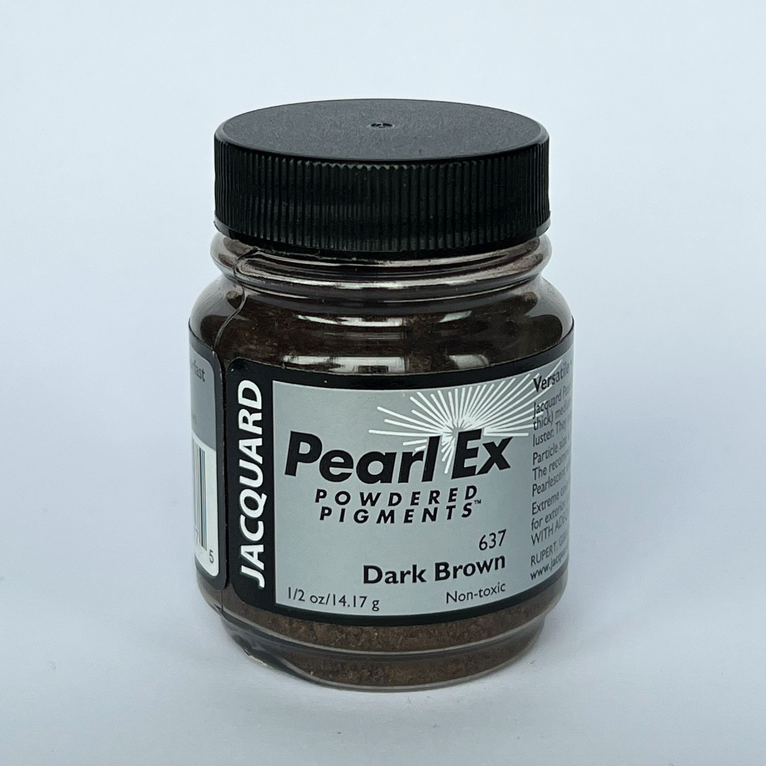 Pearl Ex fargepulver 637 Dark Brown 14g