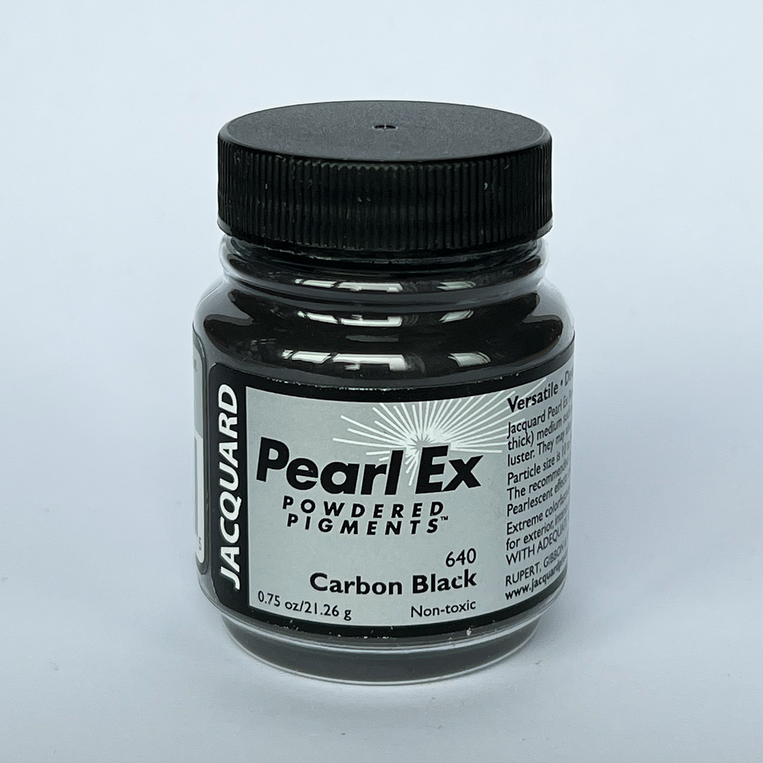 Pearl Ex fargepulver 640 Carbon black 21g