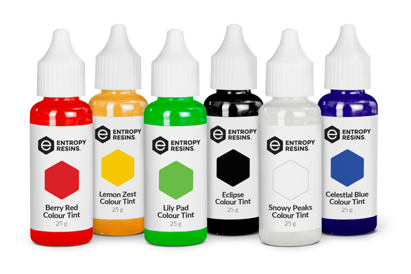 Entropy resin farger 6 stk SOFT