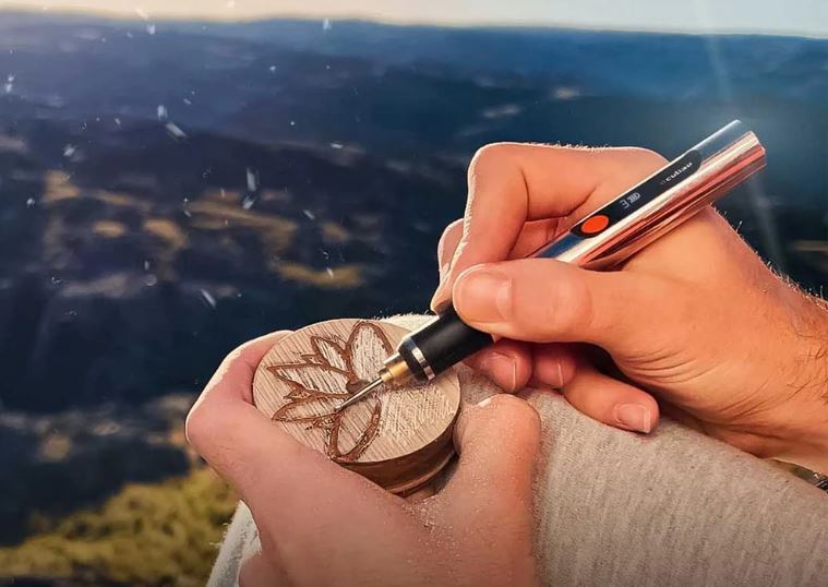 Culiau Graveringspenn m/tilbehør oppladbar