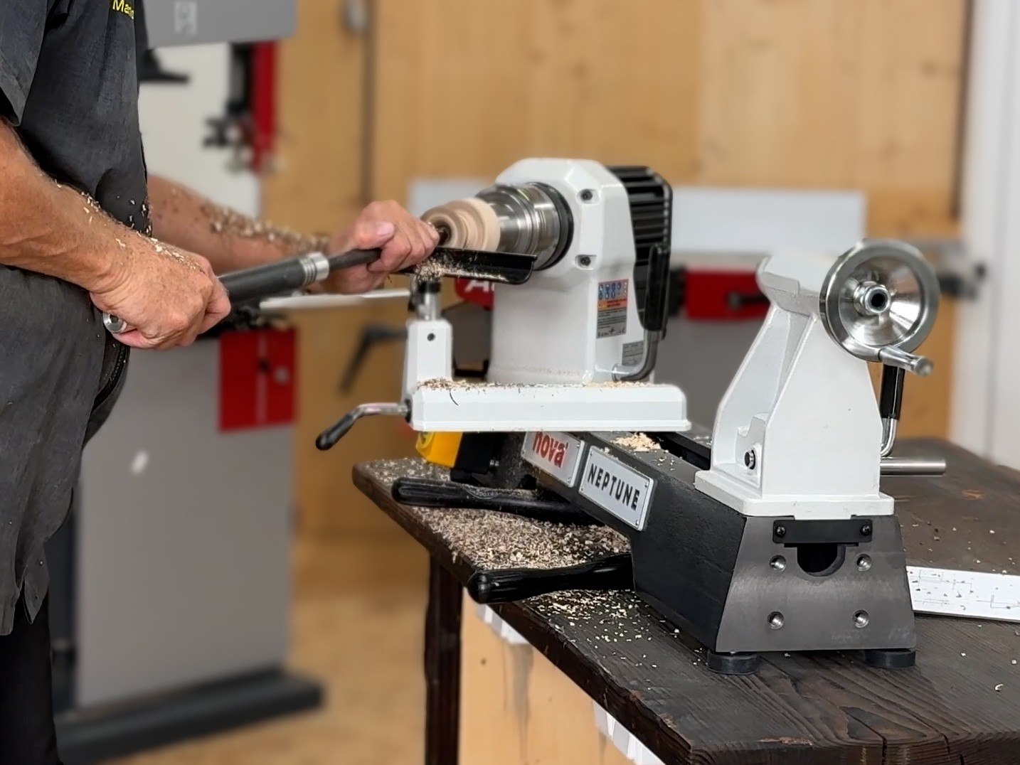 Nova Neptune 190 DVR Dreiebenk u/stativ