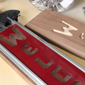  Milsecraft vertikale bokstaver 64 stk 64/38mm