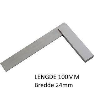 Stålvinkel presis 90gr 100mm