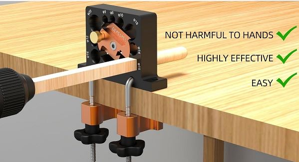 Rundstokk fres 9 dimensjoner - justerbar