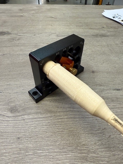 Rundstokk fres 9 dimensjoner - justerbar