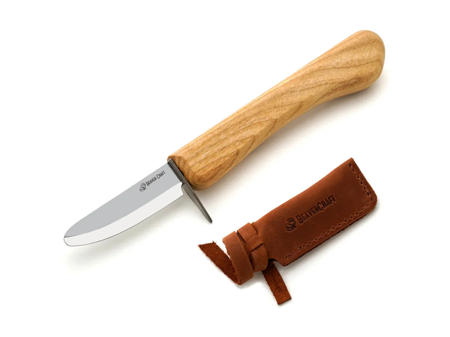 Beavercraft C1 spikkekniv for barn med butt spiss