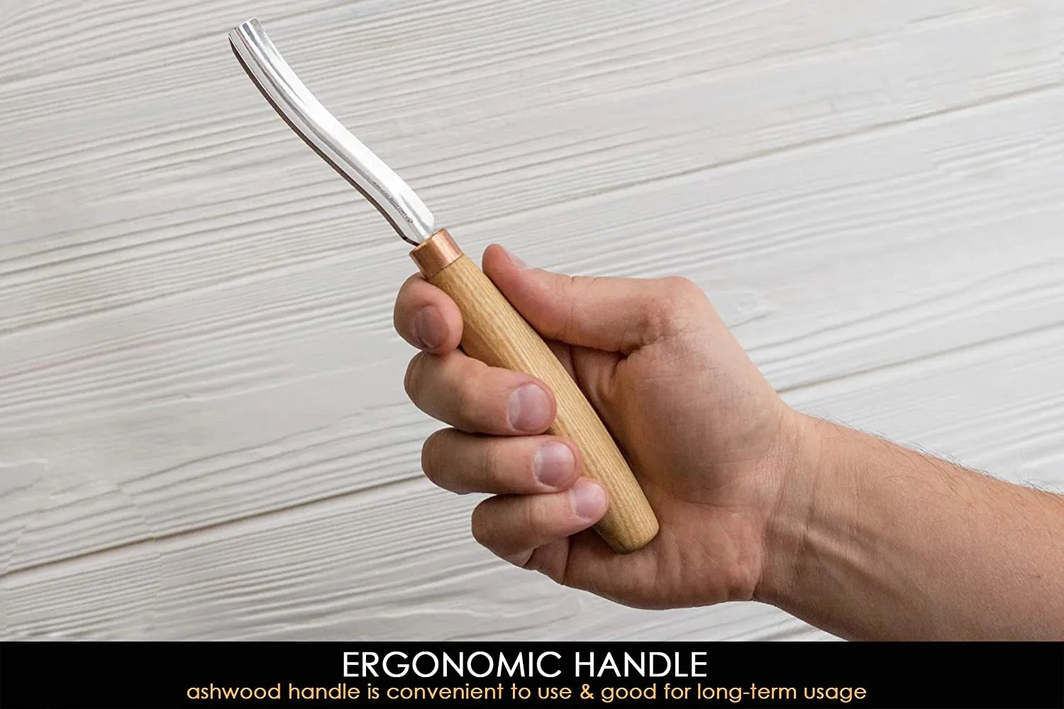 Beavercraft treskjærerjen lang bøy no 6 15mm