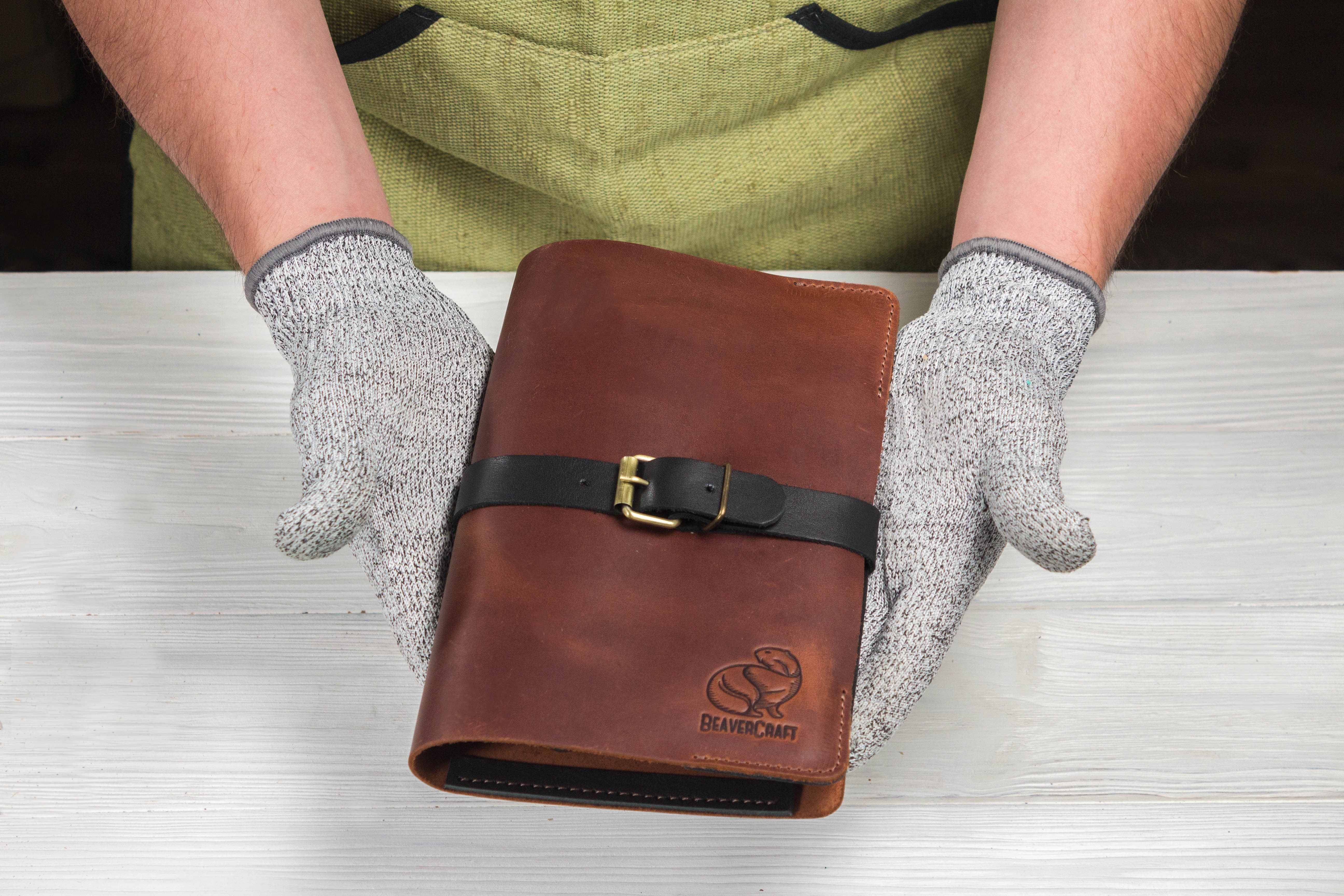 Beavercraft TR3X lærfutteral for karveskurdkniver