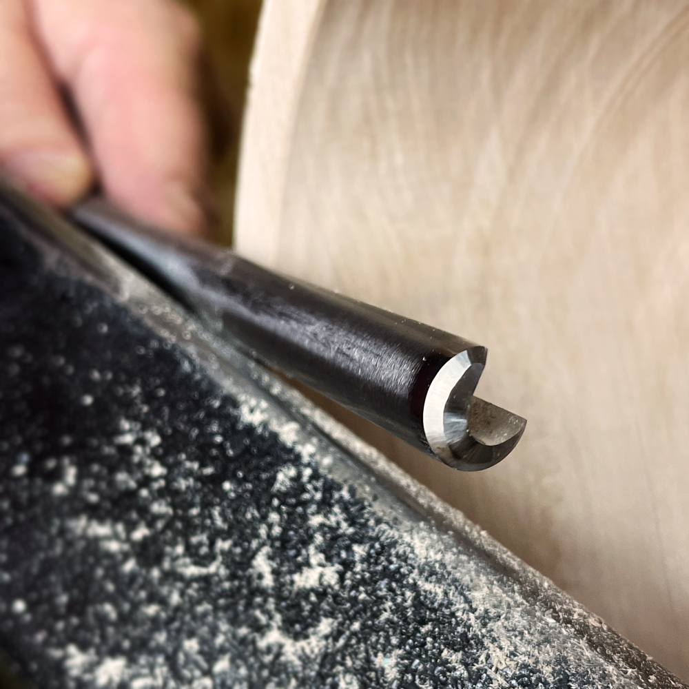 Sorby bunn bollejern ø13mm 45/60gr slip