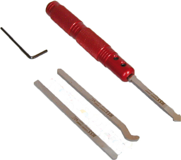 Micro hollowing sett 3+skaft