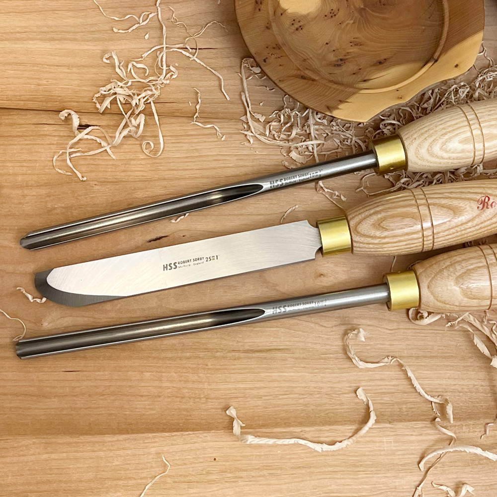 Sorby dreiejernssett for boller 3stk ø13mm