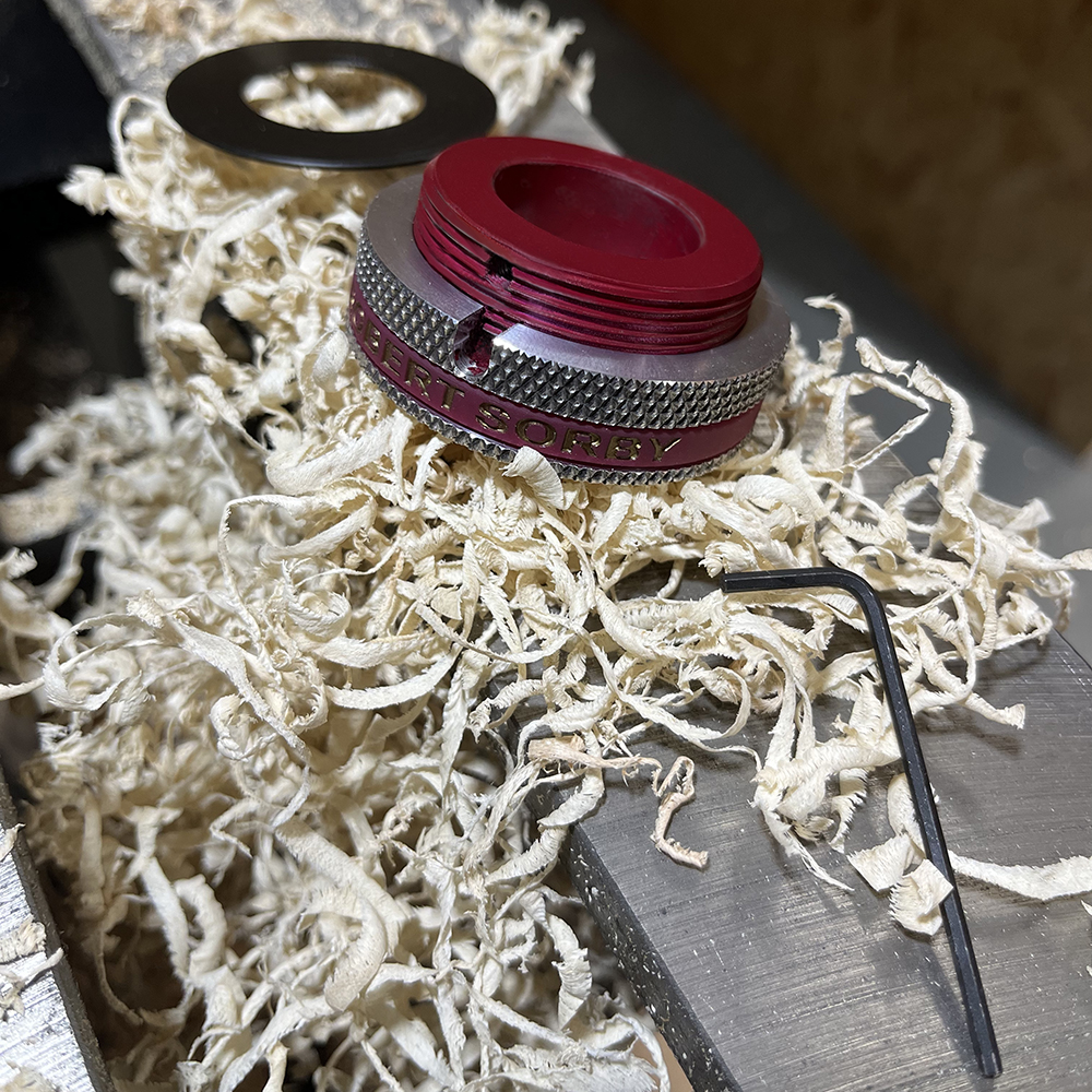 Sorby Trac ø25mm justerbar ring for anlegg - purple