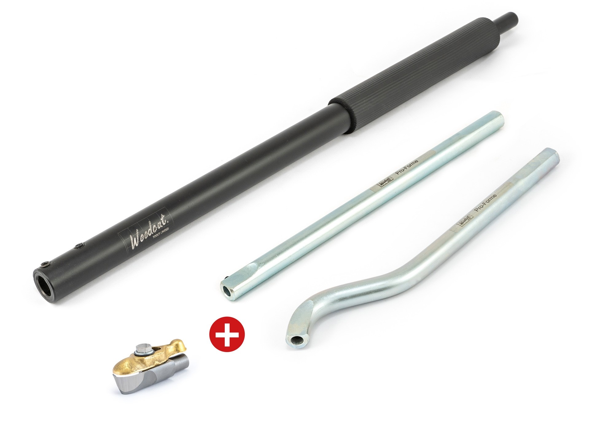 Woodcut Proform uthulings sett ECO rett/bøyd med 1 kutter og skaft