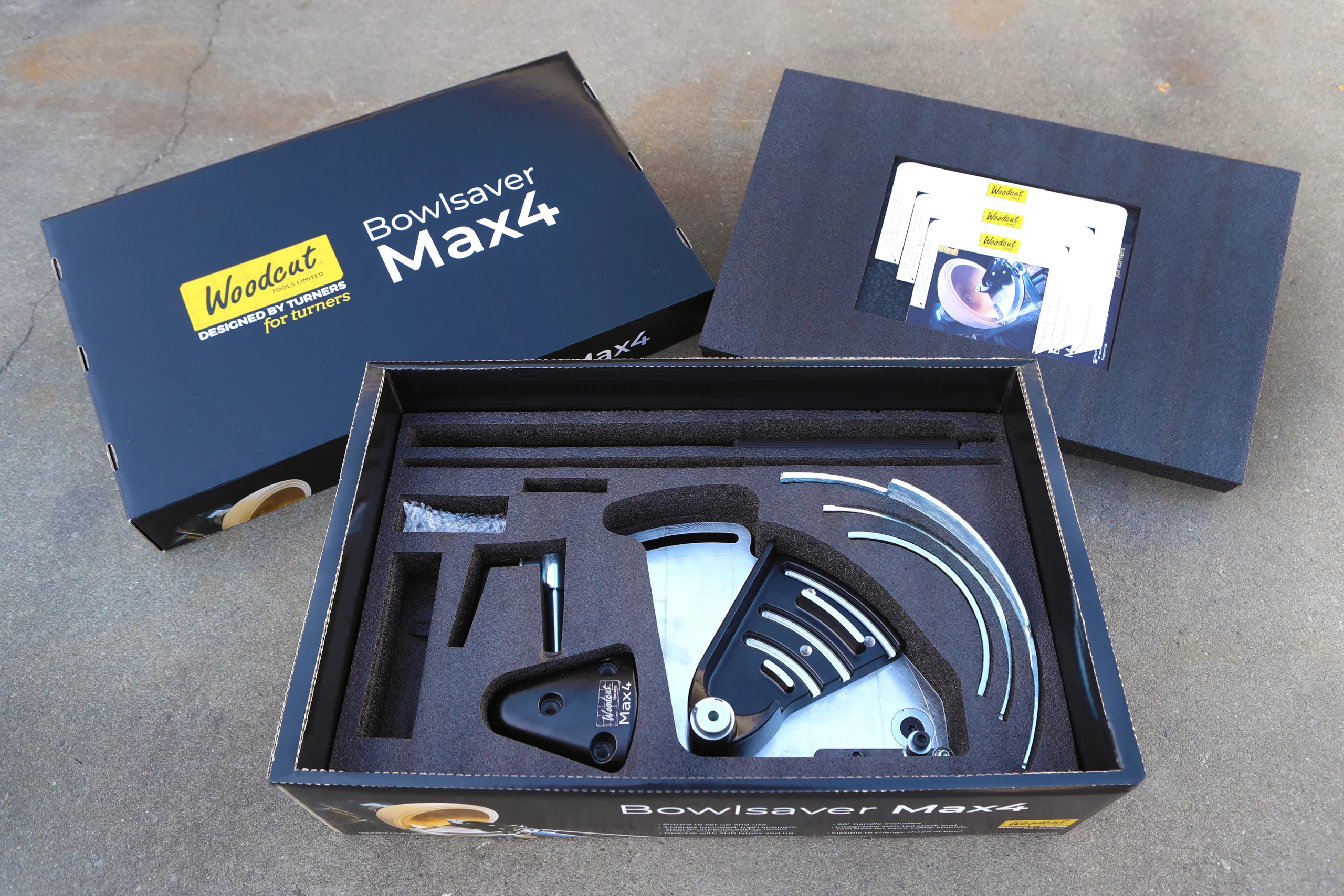 Woodcut MAX 4 bowlsaver/bollekutter inkl 3 kniver -uten holder