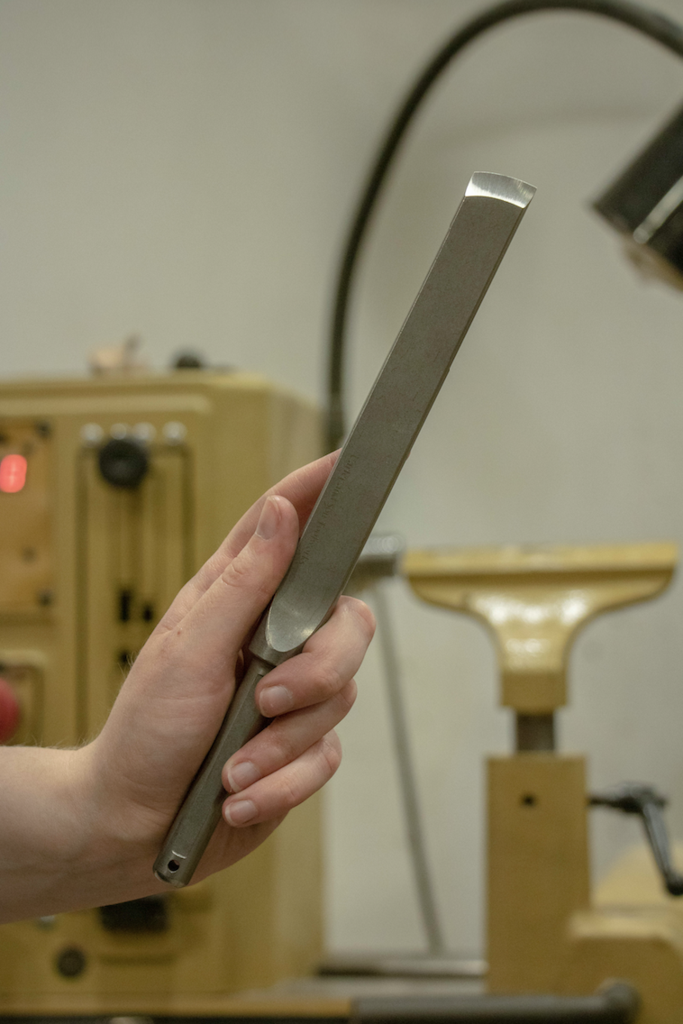 Carter dreiejern meisel 19mm alu skaft 30cm