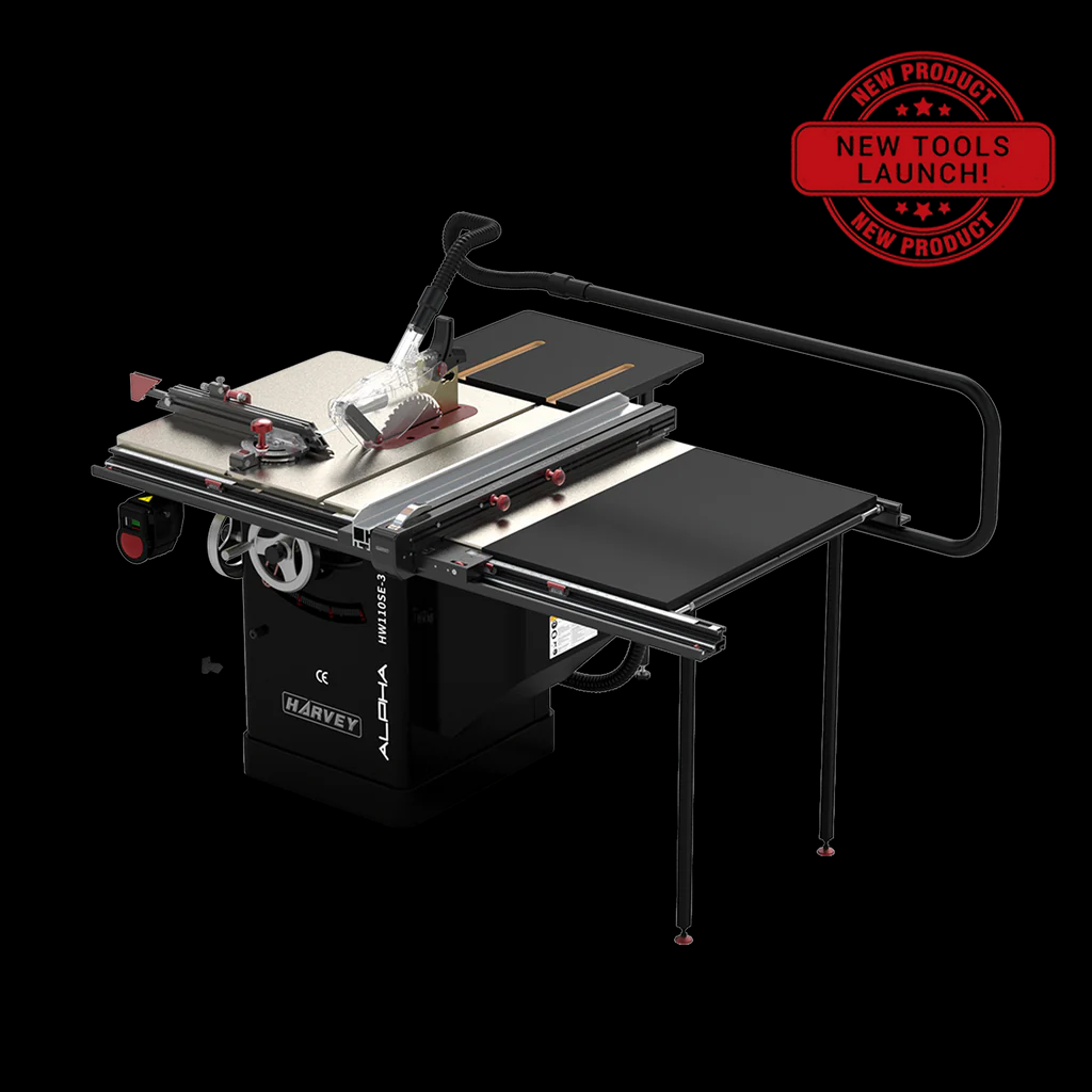 Harvey Alpha bordsirkelsag HW110SE-36 Tin PVD flate 2,2kW 915MM