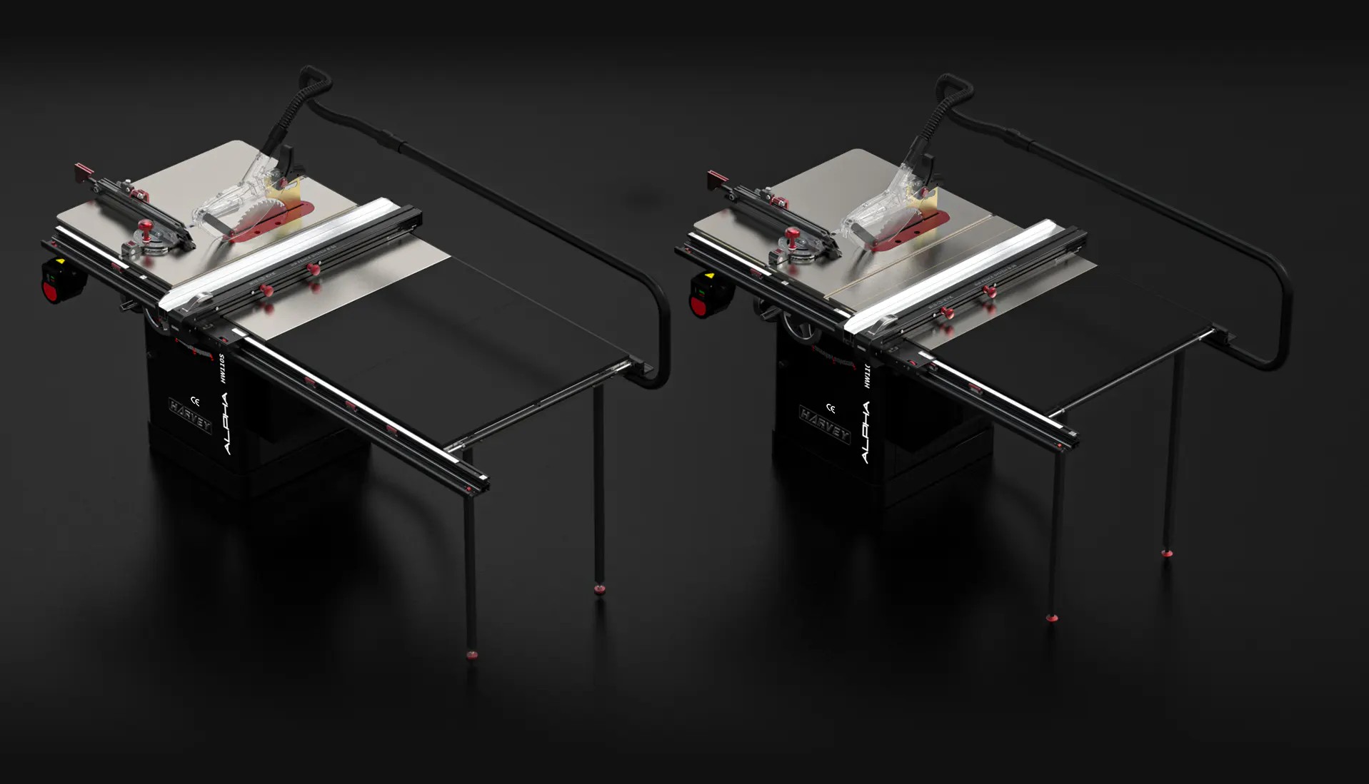 Harvey Alpha bordsirkelsag HW110SE-36 Tin PVD flate 2,2kW 915MM