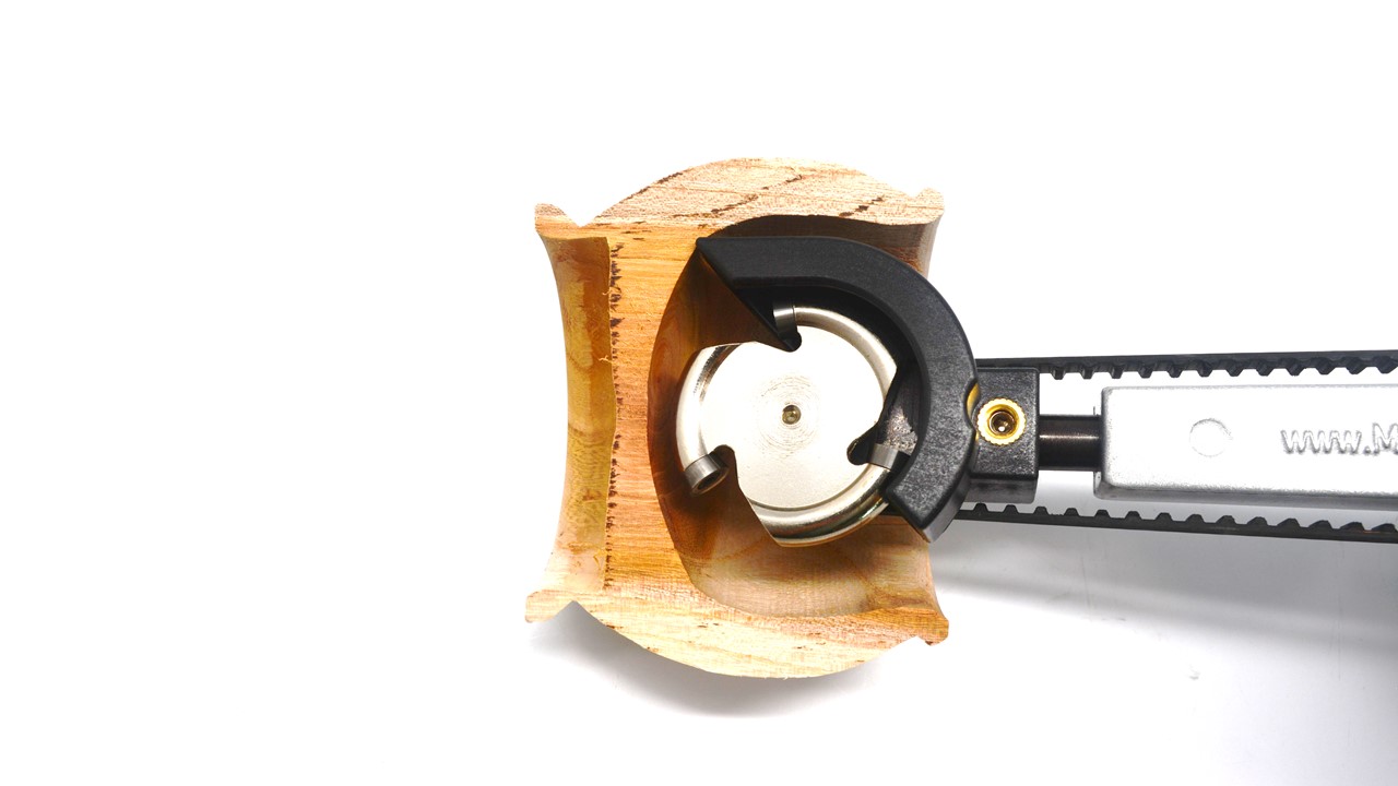 Manpa Basic treforming sett ø45mm for vinkelsliper