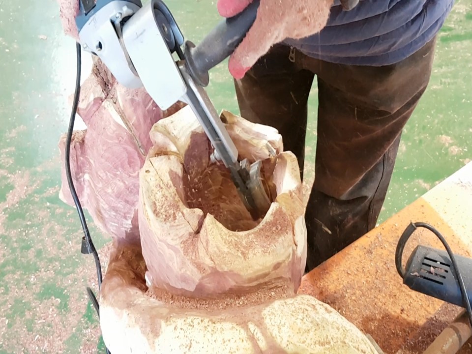 Manpa Basic treforming sett ø45mm for vinkelsliper