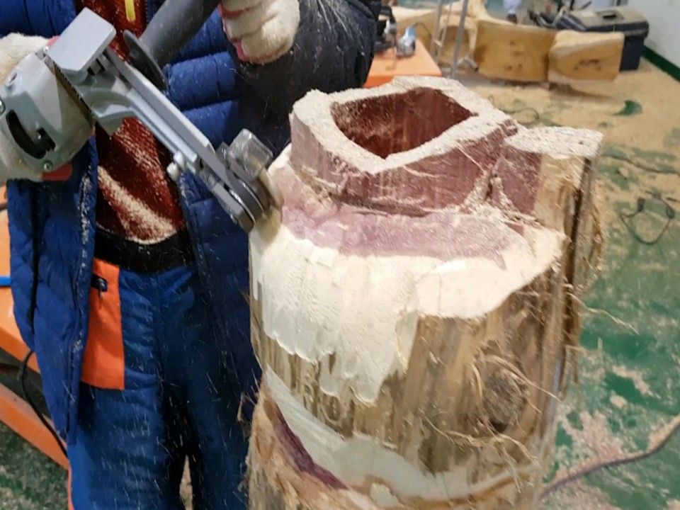 Manpa Basic treforming sett ø45mm for vinkelsliper