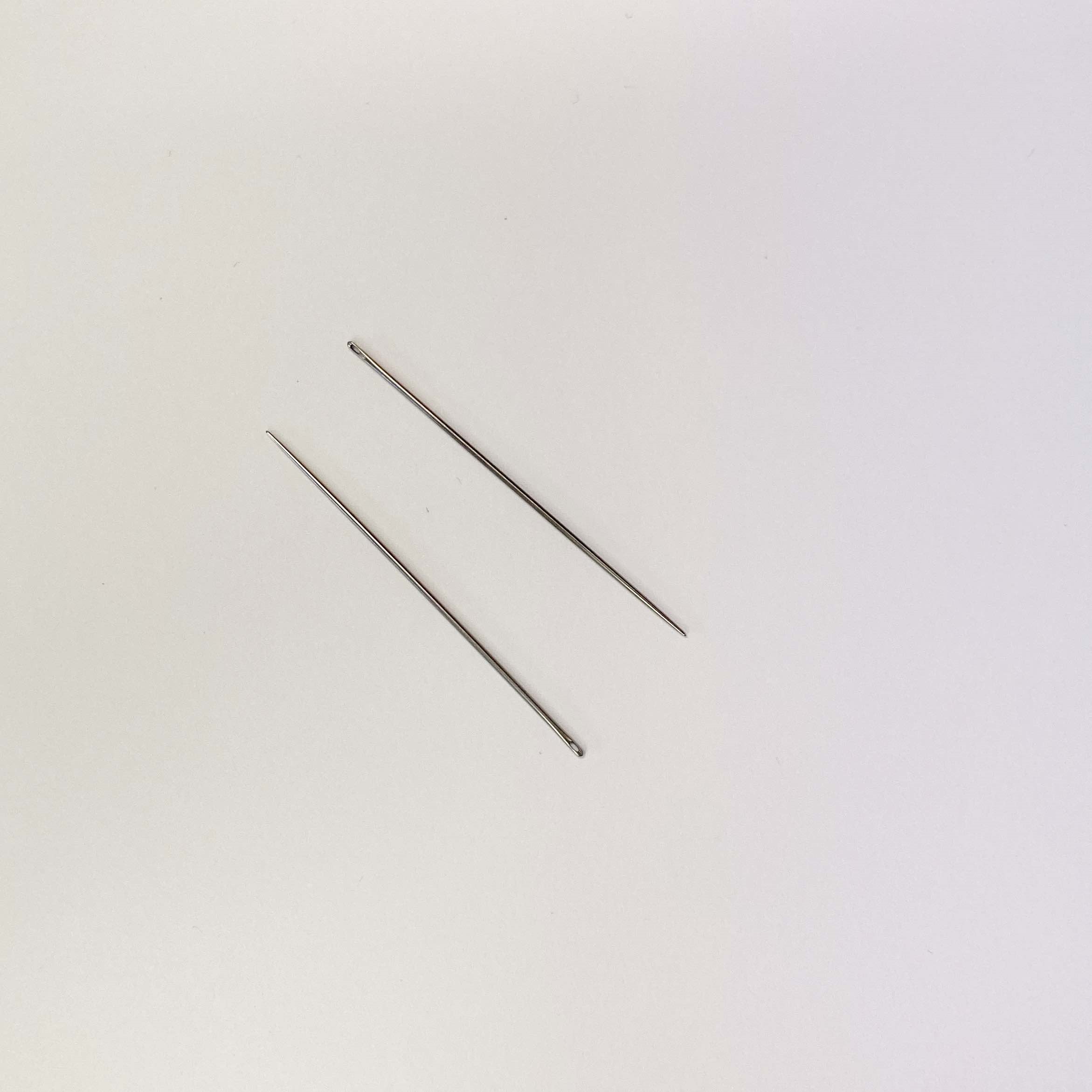 Sadelmakernål nr 5 - 2 stk