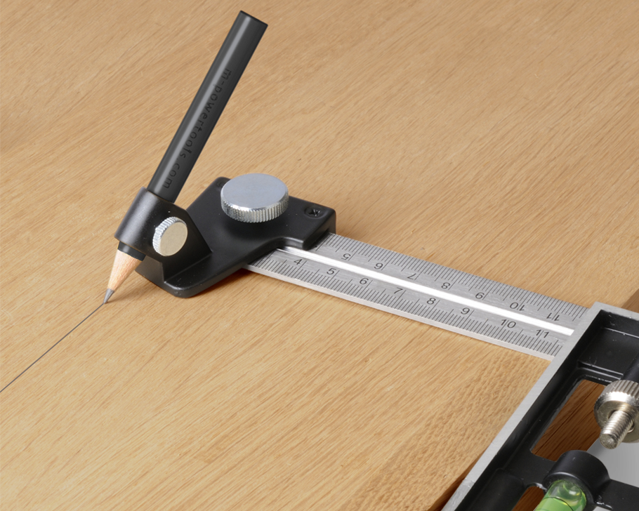 MPower merkeverktøy sett for linjal