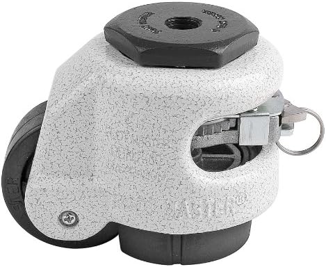 Footmaster hev/senk hjul M12 feste GDR-60-S-N m/håndtak