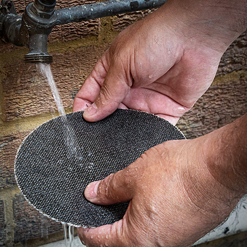 Trend pussedisk ø125 k80 mesh 5 sk