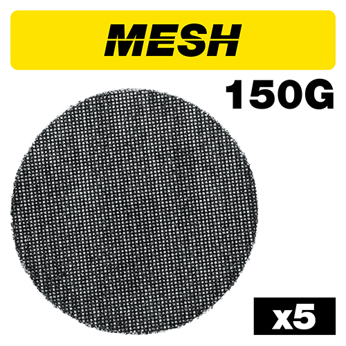 Trend pussedisk ø150 k150 mesh 5 stk