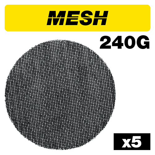 Trend pussedisk ø150 k240 mesh 5 stk