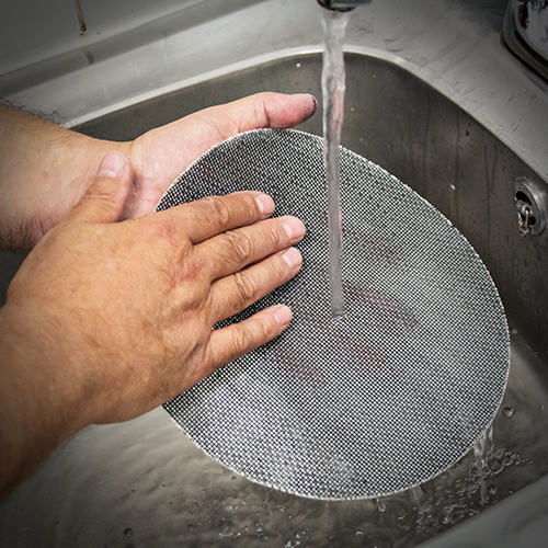 Trend pussedisk ø225 k150 mesh 5 stk