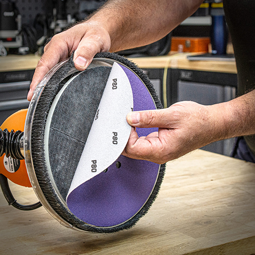 Trend pussedisk ø225 k240 alu ox 10 stk