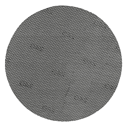 Trend pussedisk ø225 k240 mesh 5 stk