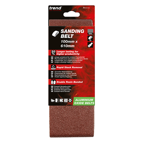 Trend pussebånd 100x610 k120 alu ox 3 stk