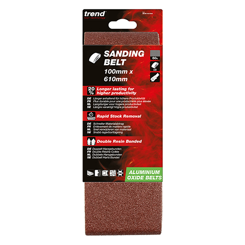 Trend pussebånd 100x610 k60 alu ox 3 stk