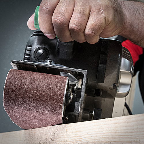 Trend pussebånd 75x457 k120 alu ox 3 stk