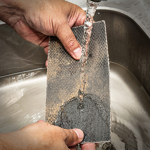 Trend pusseark 115x230 k120 mesh 5 stk