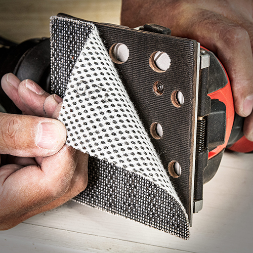 Trend pusseark 115x115 k150 mesh 5stk